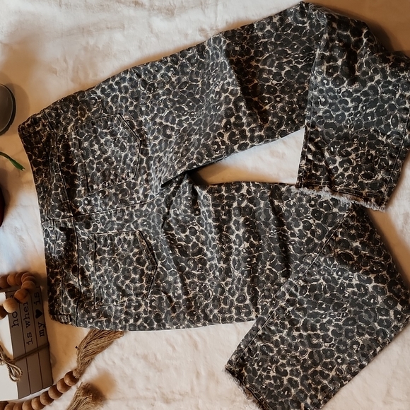 Charlie B animal print jeans sz 6 - Picture 4 of 6